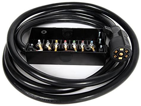 lavolta 7-way trailer plug cord with 7-pole wiring junction box|Lavolta 7.